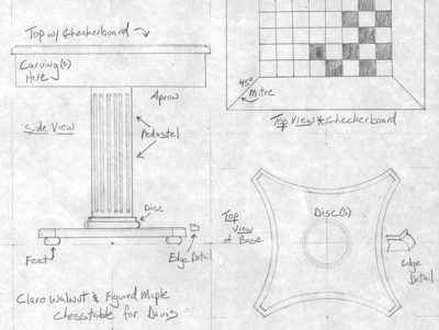 Custom Furniture Sketch